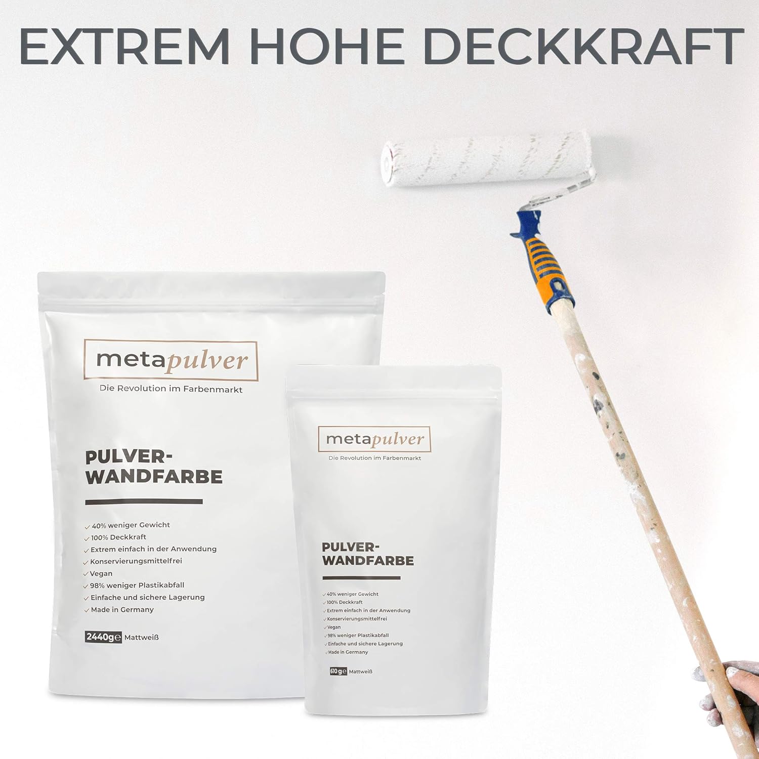Komplett-Set (mattweiß) groß